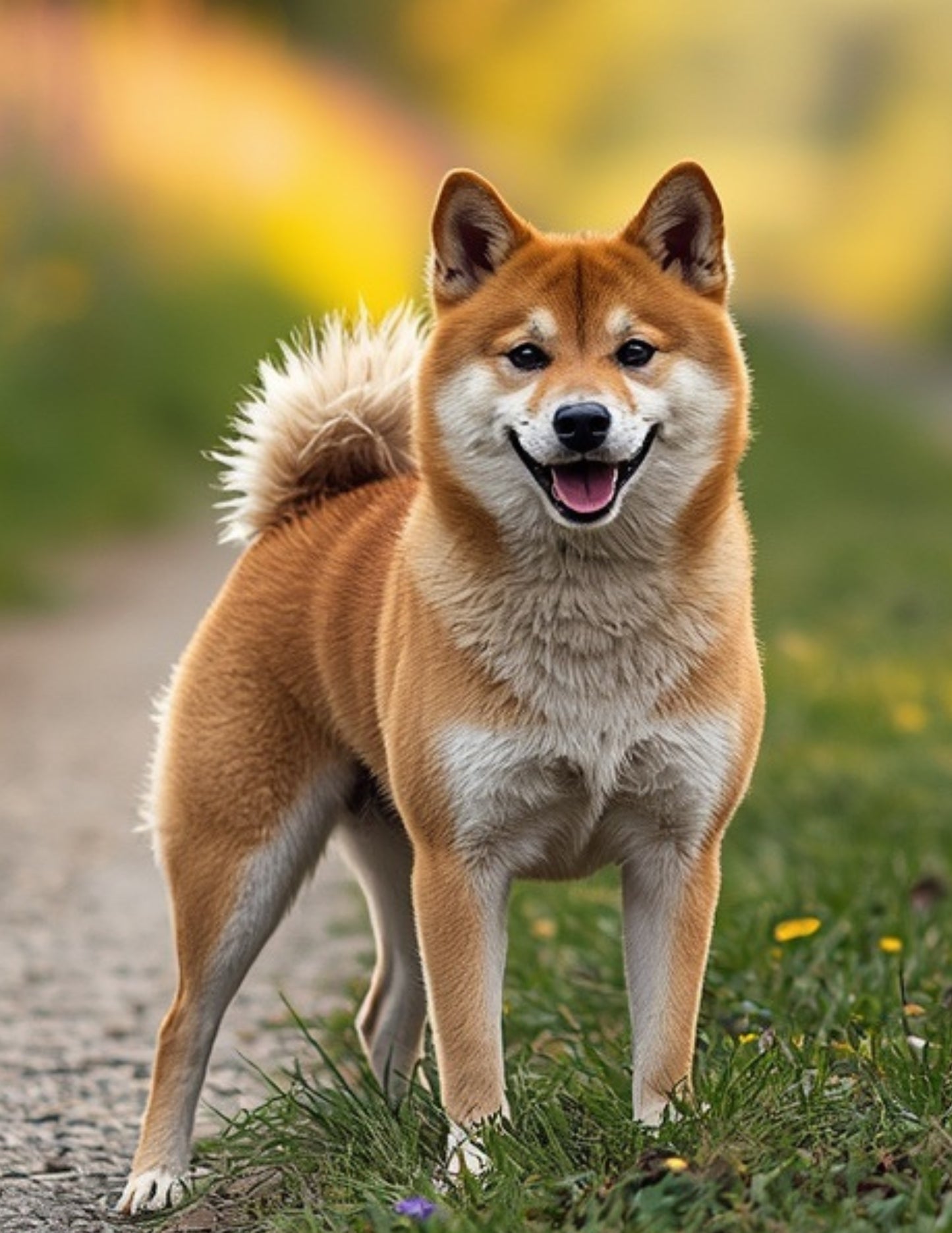 Shiba Lover Desktop Magnet/Memo Board