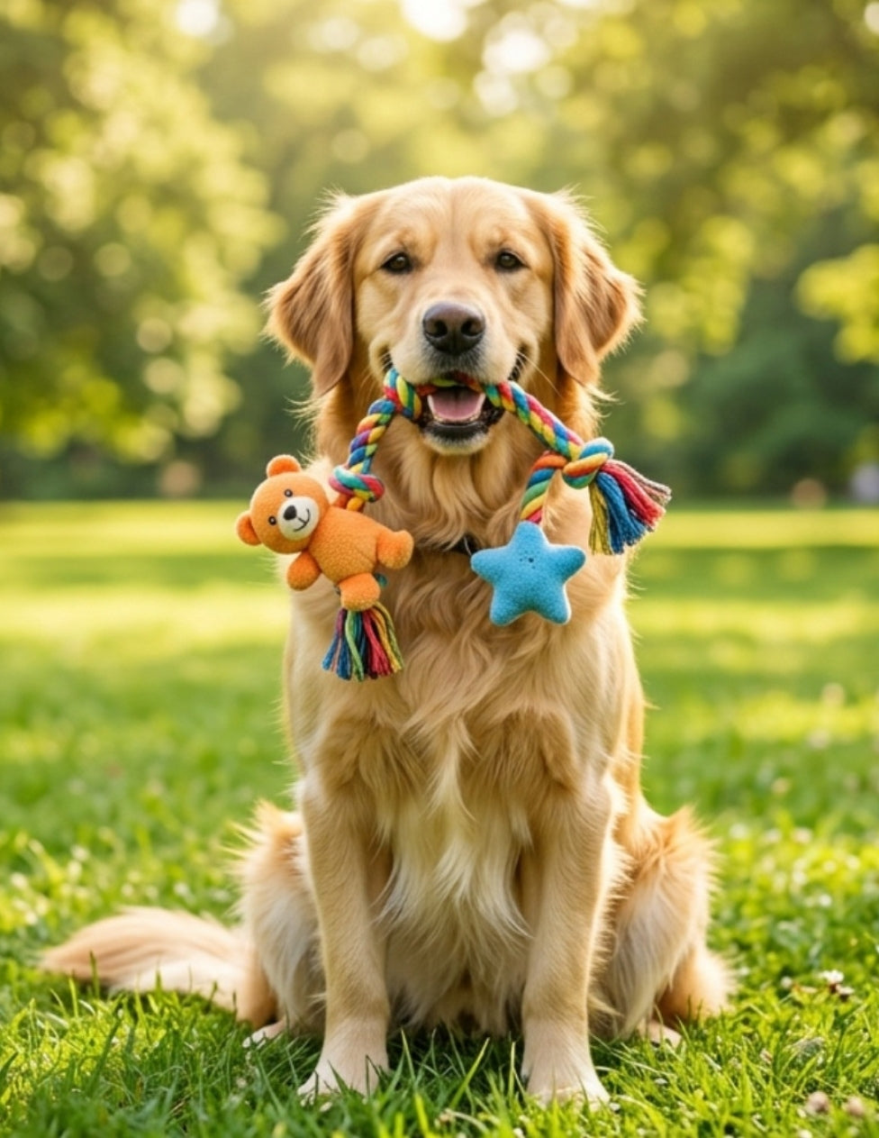 Golden Retriever Desktop Magnet/Memo Board